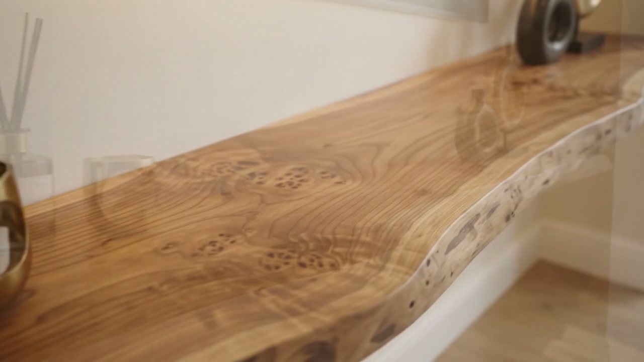 Reverie shelf: styled on its own