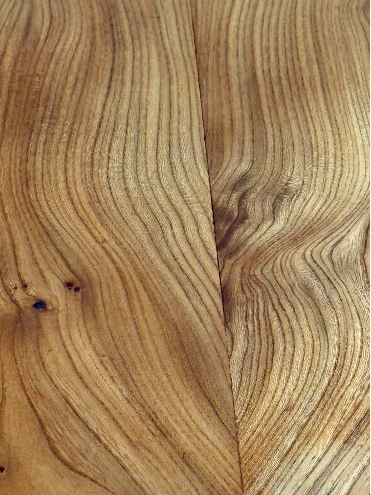 SOLD | English Elm Handcrafted Dining Table | 2.5m x 100cm | Live Edges | Seats 8-10 | Choose Your Own Legs, photo 16