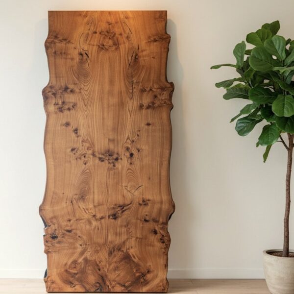 IN STOCK | English Elm Handcrafted Dining Table | 2.5m x 100cm | Live Edges | Seats 8-10 | Choose Your Own Legs