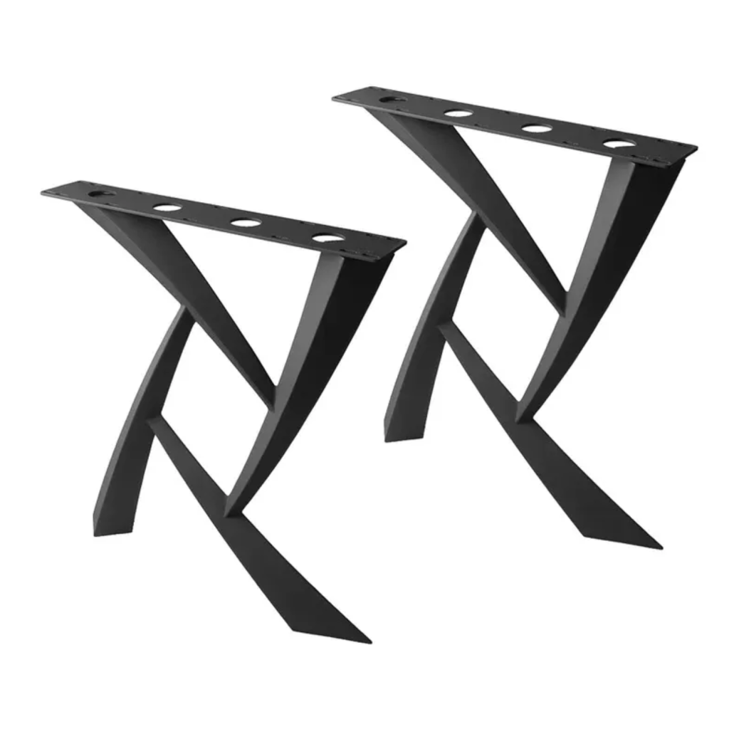 Slanted Z Table Legs