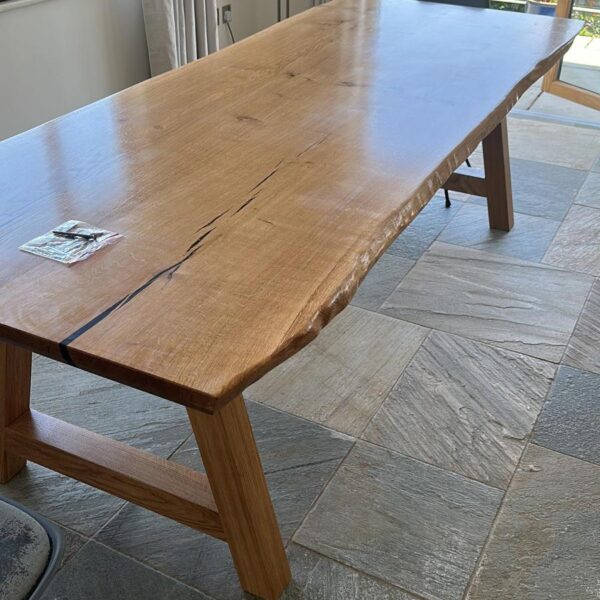 Oak A-Frame table legs