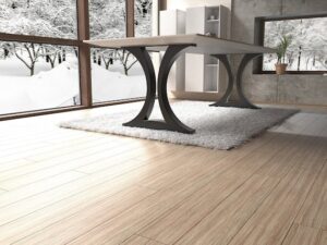 Designer Steel Table Legs | Unique Shape | UK Handcrafted |  [FLNGH82-100]