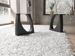 Solid Steel Table Legs - Square 16" x 16" - UK Handcrafted - Custom Options Available [CFLNDSME8100]
