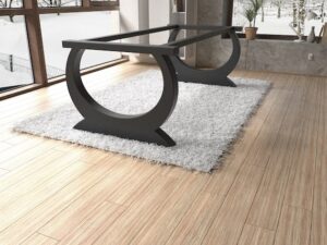 Premium Extra Wide Steel Table Base - Handmade in UK - Custom Size & Finish | 236TBFLNCINSM100