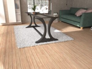 Heavy Duty Handmade Steel Table Base | Modern Rustic Design | UK Crafted | Custom Sizes Available |  [5TRFLNGH8100]