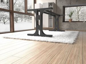 Modern Steel Table Base | Handmade in UK | Rustic & Style | 100% Durable [SKU100]