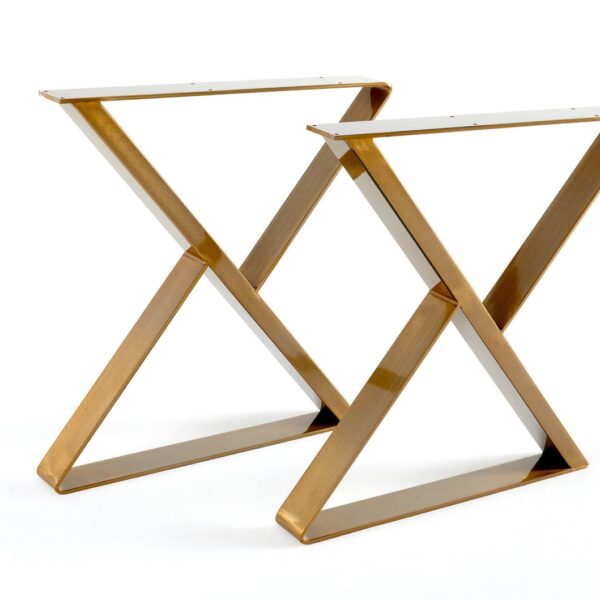 Zeet | Steel Table Legs | UK Handcrafted | Made to Measure | Any Colour