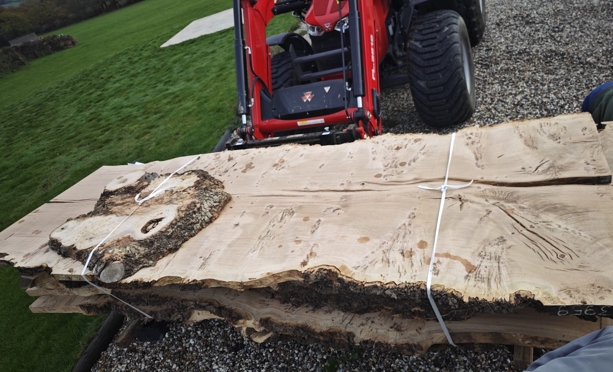 IN STOCK | Mega Burr Oak Single-Slab Tabletop | Live Edges | 12 Seater | 300cm x 120cm | Choose Your Own Base, photo 6