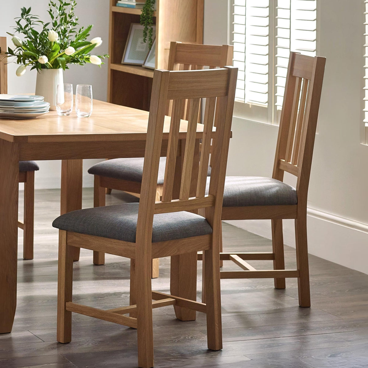 Rovere dining chair in Oak