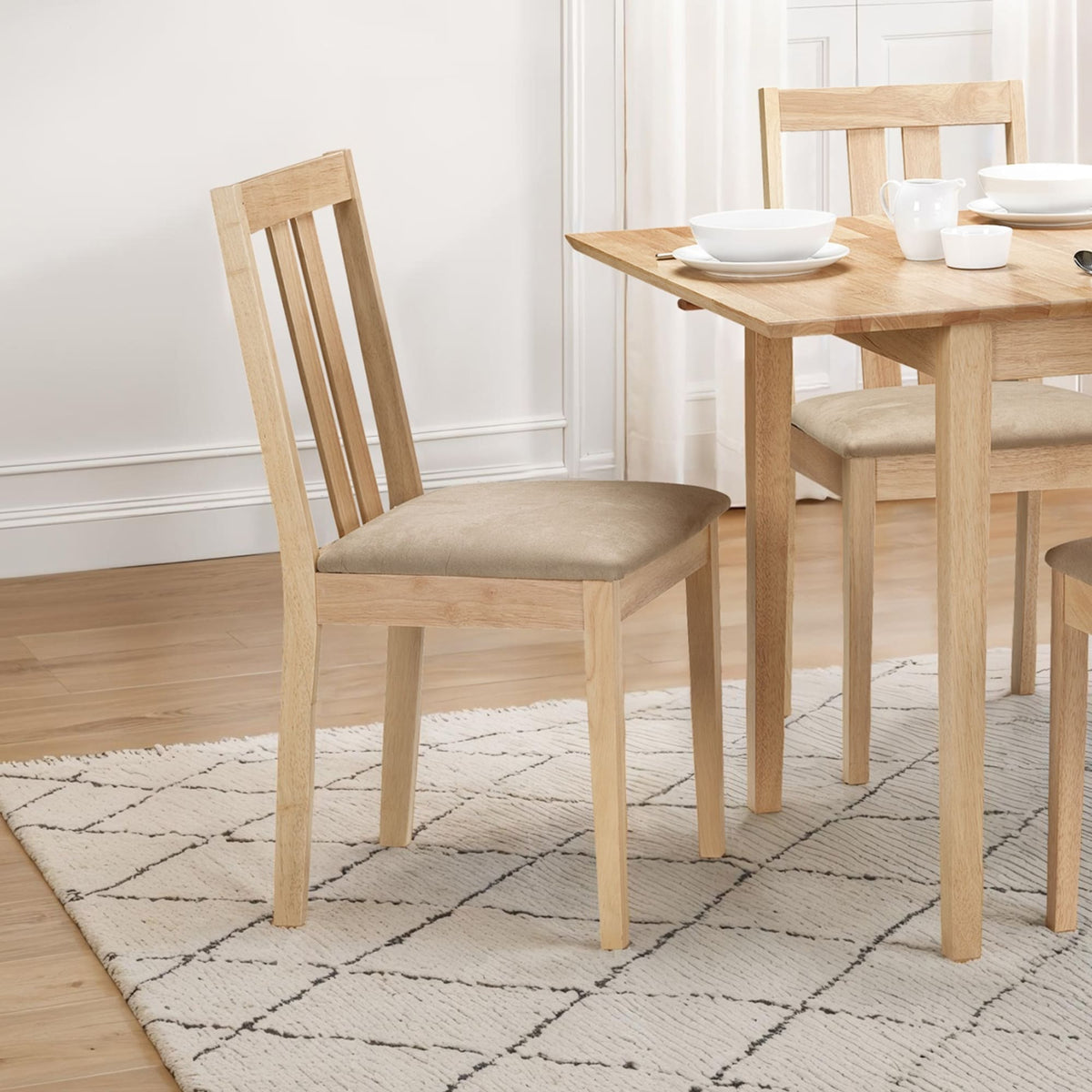 Sorrento dining chair in Light Oak
