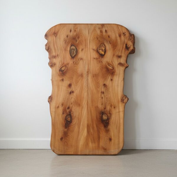 English Elm Bookmatched Dining Tabletop